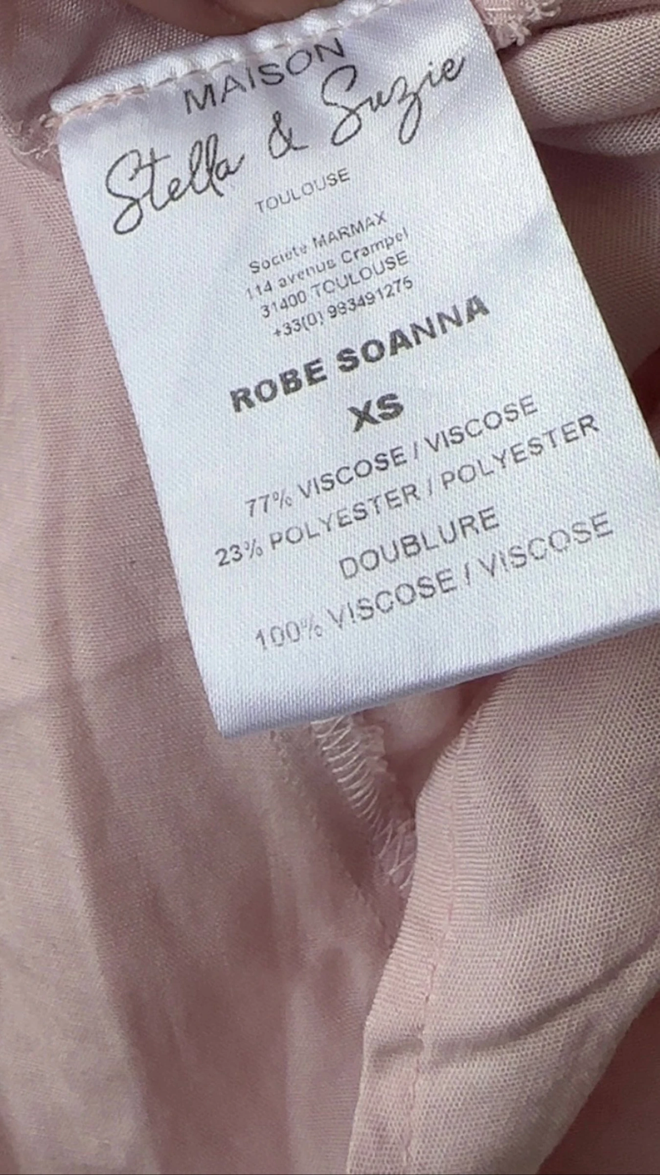 Soanna-jurk - Maison Stella & Suzie - Nieuw met etiket - maat xs – photo 6